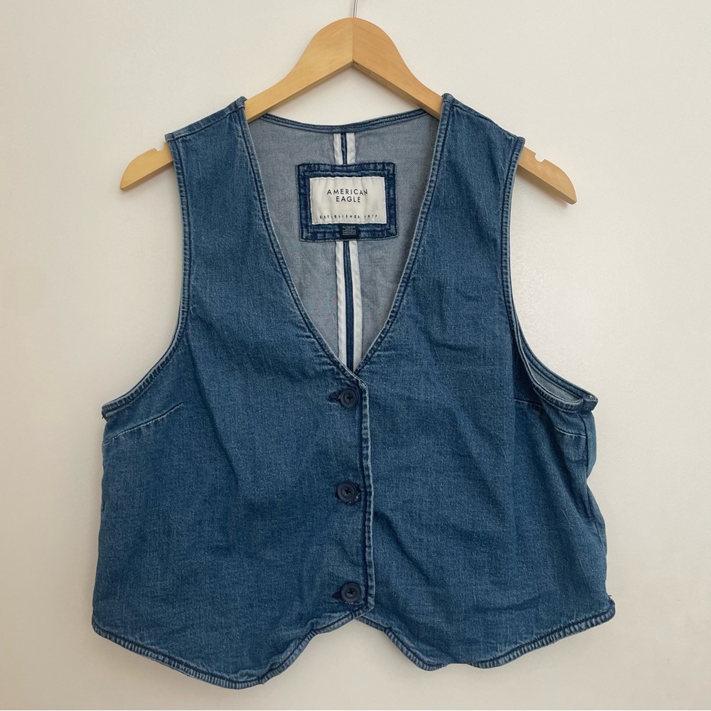 AMERICAN EAGLE Denim Vest